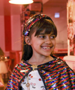 Alternative view of Rockahula Pailletten Umhang | Rainbow