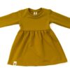 Tilia Jersey-Kleid von Kukka Kids ocker