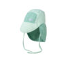 LIL' BOO Baby-Sonnenmütze weich (UV) | Block green