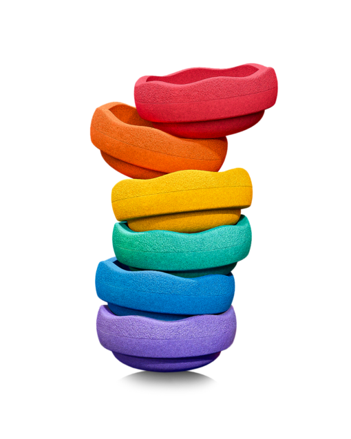 Stapelstein® Original MINI Rainbow Set 6 | Classic