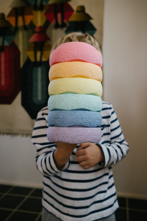 Stapelstein® Original MINI Rainbow Set 6 | Pastel – Bild 2