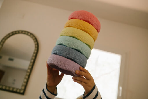 Stapelstein® Original MINI Rainbow Set 6 | Pastel – Bild 7
