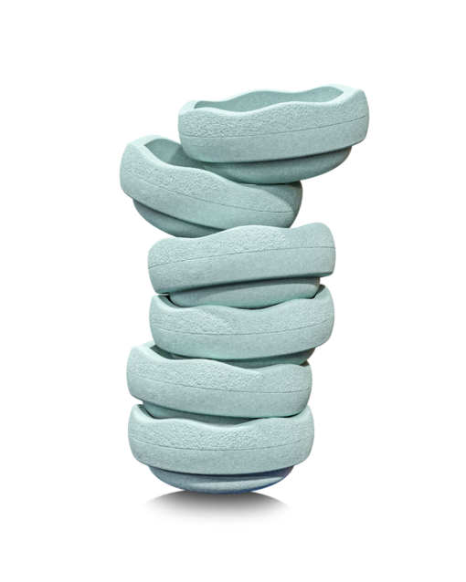 Stapelstein® Set 6 | OCEAN (15 % Meeresabfälle)