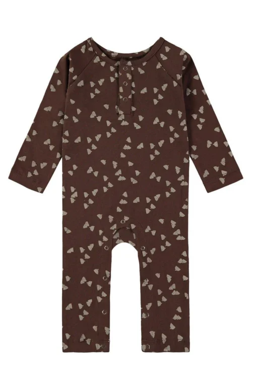 Tiralahilacha Baby Strampler SAEL | Eicheln braun