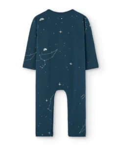 Tiralahilacha Baby Strampler Guida | Sternenbild blau