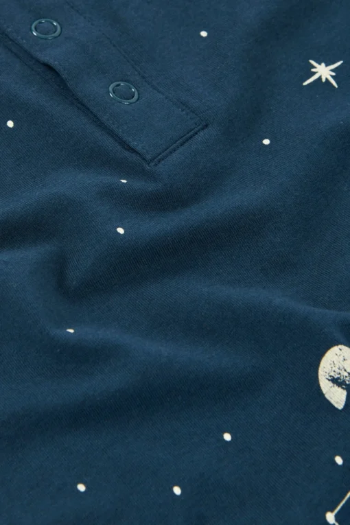 Tiralahilacha Baby Strampler Guida | Sternenbild blau