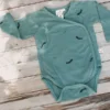 Tiralahilacha Langarm Wickel-Body JAEL | Green Trazos