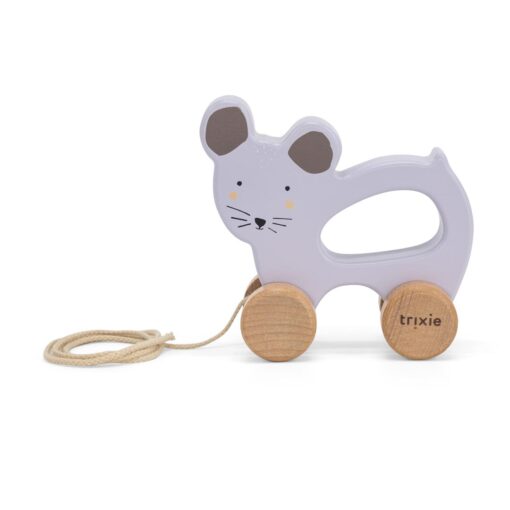 Trixie Holz Nachziehtier Maus (ab 18m +)