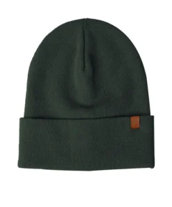 MENIQUE Unisex MERINO BEANIE ERW | dark green