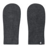 REIMA Kinder Merino Fäustlinge EINO | Black melange