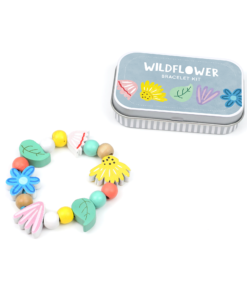 Cotton Twist Holzperlen Kreativ-Set Armband Dose | WILDBLUMEN
