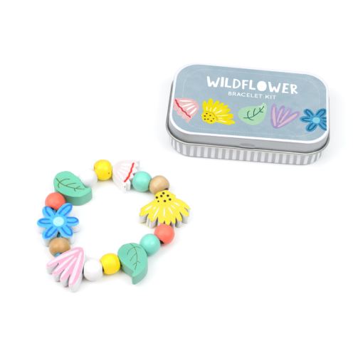 Cotton Twist Holzperlen Kreativ-Set Armband Dose | WILDBLUMEN