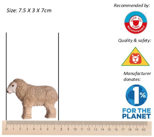 Wudimals® Tierspielzeug aus Holz | Schaf