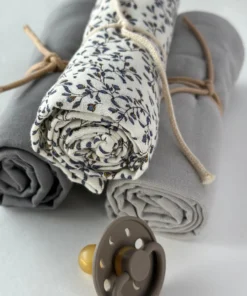 Alternative view of Saga Copenhagen Bio Musselin Nuschi VIDAR 70x70cm | Harvestbell