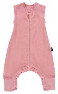 Alvi® Musselin Schlafsack mit Beinen Light Mull | Fox Glove