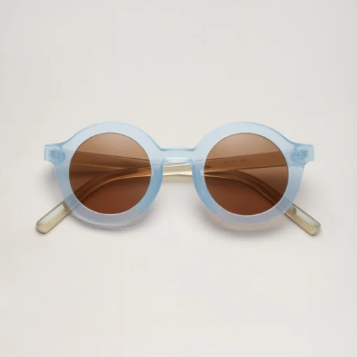 BabyMocs ERW Sonnenbrille ROUND (ab 8 J. - ERW) | hellblau