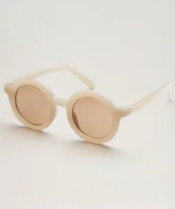 BabyMocs Kinder Sonnenbrille ROUND (1.5-8 J.) | beige