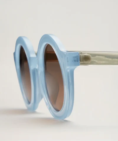 BabyMocs Kinder Sonnenbrille ROUND (1.5-8 J.) | blau