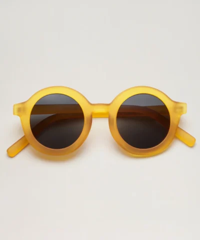 BabyMocs Baby Sonnenbrille ROUND (0-1.5 J.) | gelb