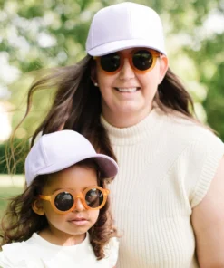 BabyMocs Kinder Sonnenbrille ROUND (1.5-8 J.) | gelb