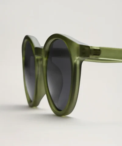 BabyMocs Kinder Sonnenbrille ROUND (1.5-8 J.) | grün