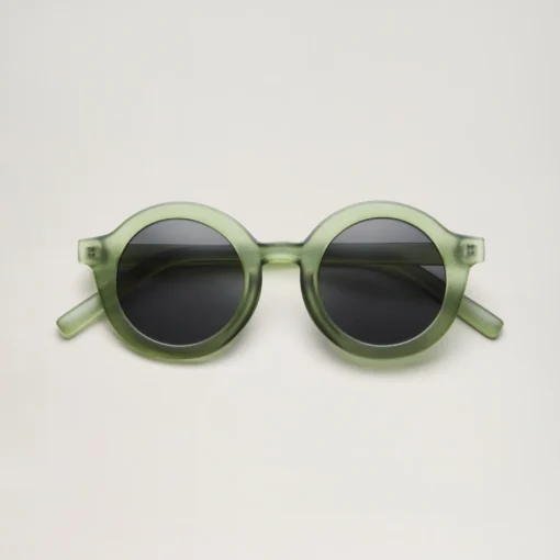 BabyMocs Kinder Sonnenbrille ROUND (1.5-8 J.) | grün