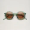 BabyMocs Kinder Sonnenbrille ROUND (1.5-8 J.) | olive
