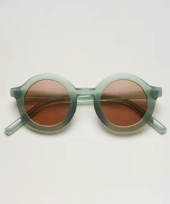 BabyMocs Kinder Sonnenbrille ROUND (1.5-8 J.) | olive