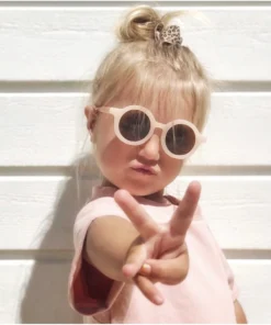 BabyMocs Kinder Sonnenbrille ROUND (1.5-8 J.) | pink