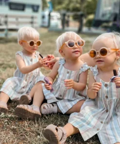 BabyMocs Kinder Sonnenbrille ROUND (1.5-8 J.) | pink
