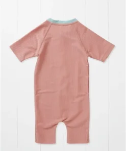Badeoverall rose aus recycelten PFlaschen von Grass & Air
