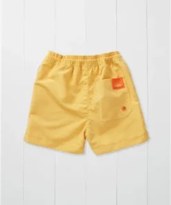 Badeshorts ochre aus recycelten PFlaschen von Grass & Air