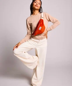 Hindbag Bio Cord Bauchtasche OLIVIA | ziegelrot