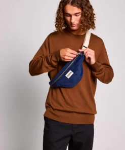 Hindbag Bio Cord Bauchtasche OLIVIA | navy