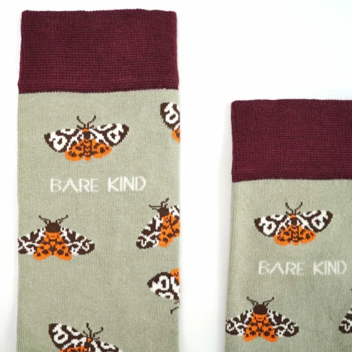 Bare Kind Bambus Socken ERW | Tiger Motte – Bild 3