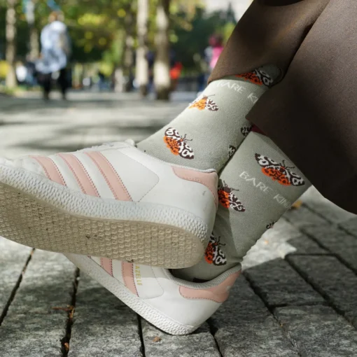 Bare Kind Bambus Socken ERW | Tiger Motte – Bild 2