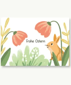 VIERUNDFÜNFZIG MINI Karte (A7) | Frohe Ostrern