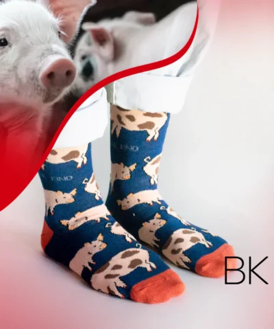 Bare Kind Bambus Socken ERW | Schwein