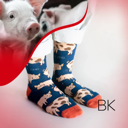 Bare Kind Bambus Socken ERW | Schwein