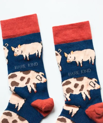 Bare Kind Bambus Socken ERW | Schwein