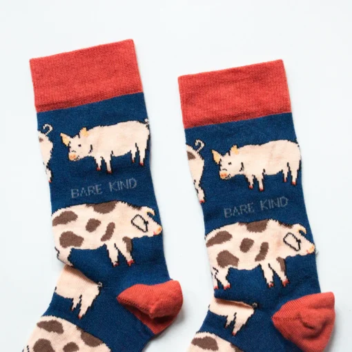 Bare Kind Bambus Socken ERW | Schwein