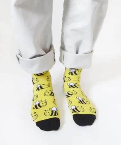 Bare Kind Bambus Socken ERW | Bienen