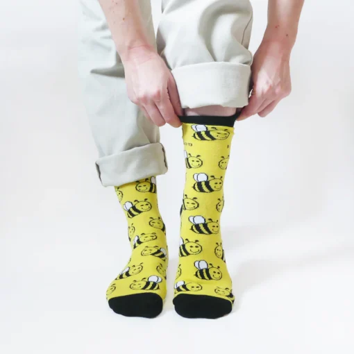 Bare Kind Bambus Socken ERW | Bienen – Bild 8