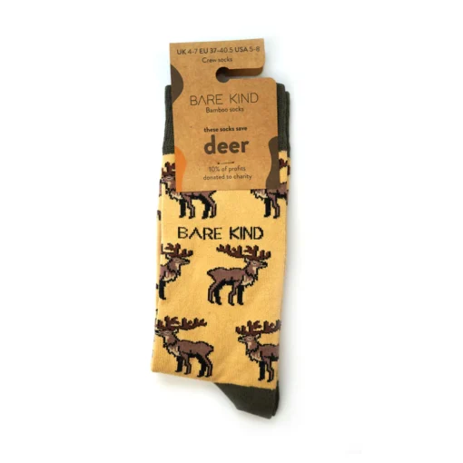 Bare Kind Bambus Socken ERW | Hirsch – Bild 5