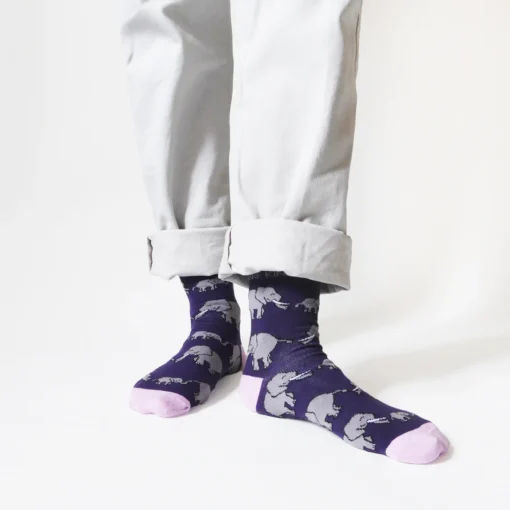 Bare Kind Bambus Socken ERW | Elefant