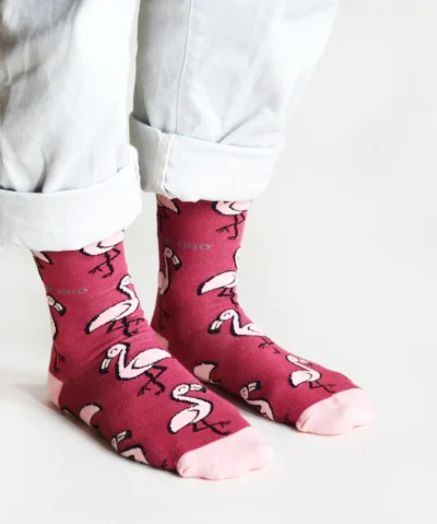 Bare Kind Bambus Socken ERW | Flamingos