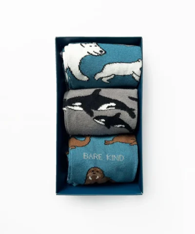 Bare Kind Bambus Socken Geschenkbox | Arctic