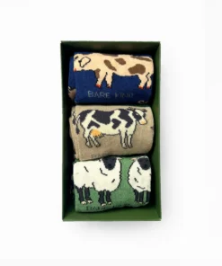 Bare Kind Bambus Socken Geschenkbox | Farm