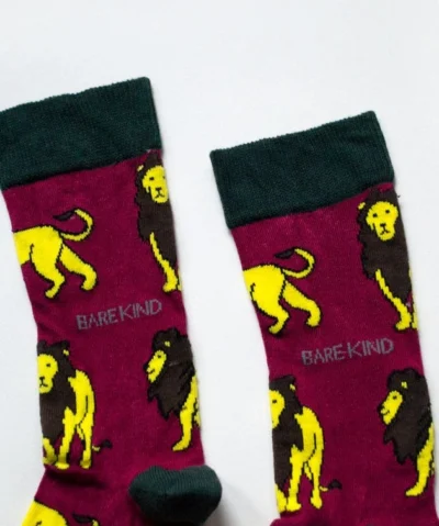 Bare Kind Bambus Socken ERW | Löwe