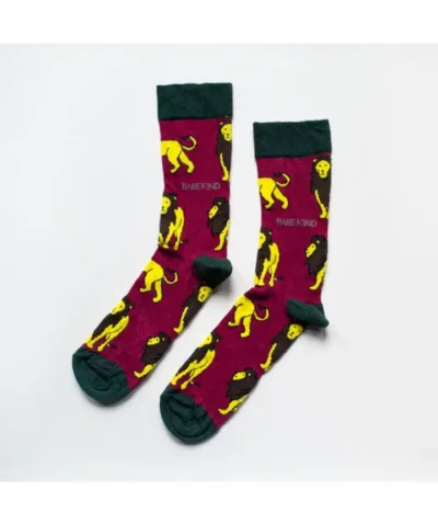 Bare Kind Bambus Socken ERW | Löwe